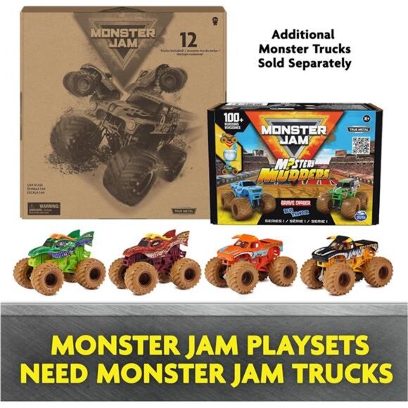 Monster Jam, Transforming Hauler Playset and Storage with Exclusive - Picture 6 of 7
